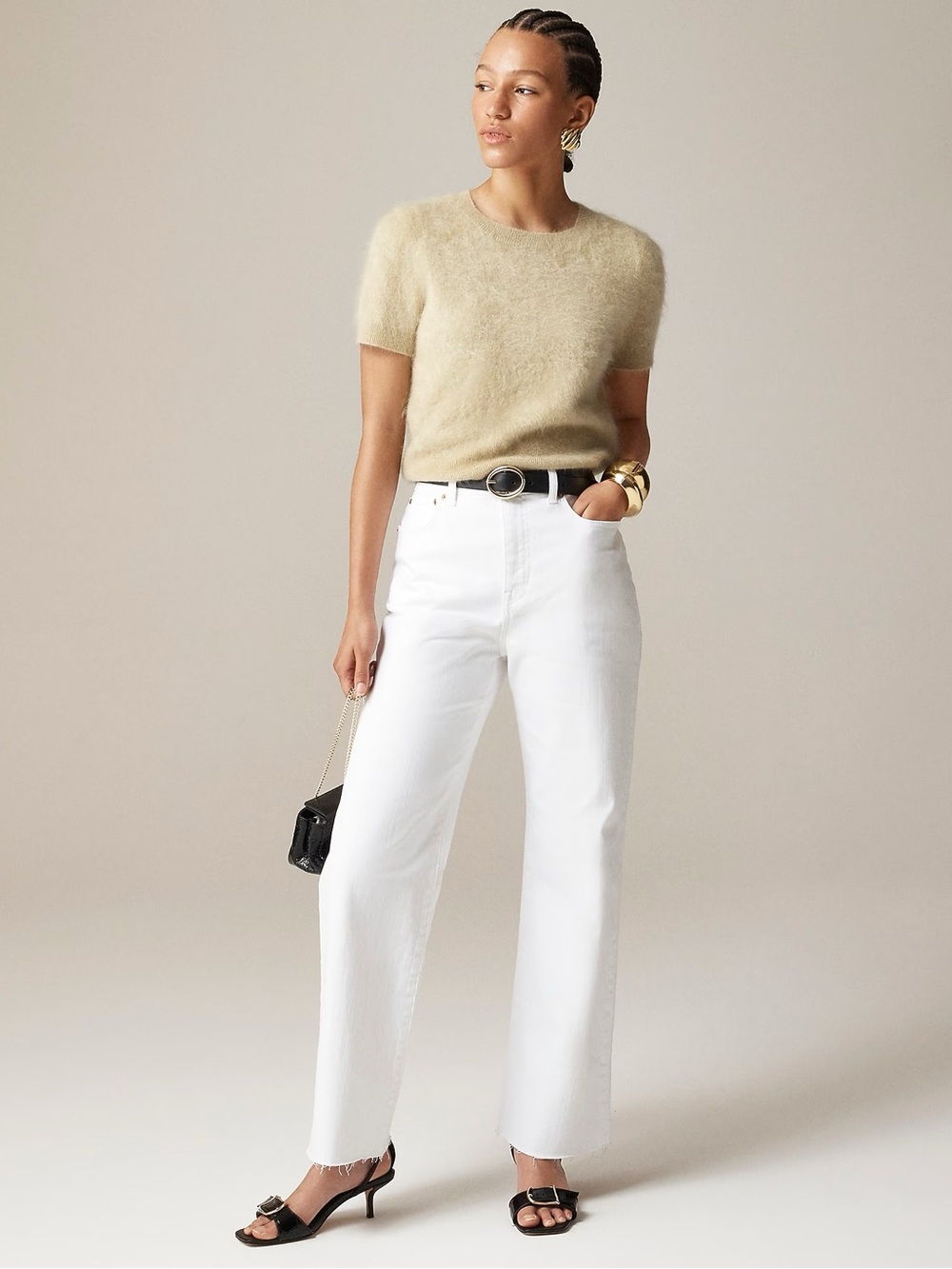 J. Crew Slim-Wide Women's White Jeans NWOT